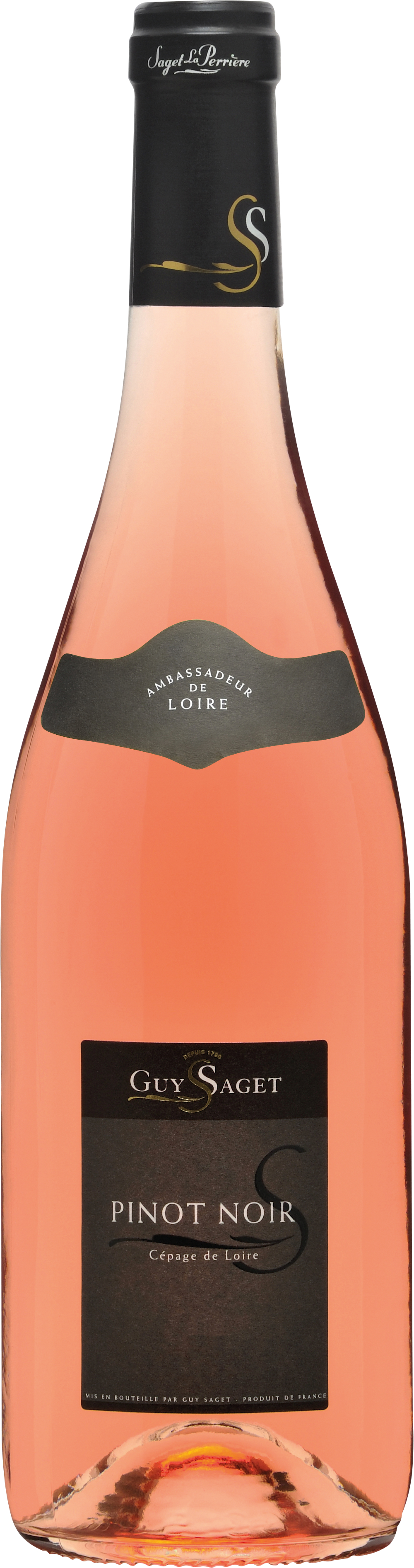 Pinot Noir Rosé  Vin de France, Guy Saget
