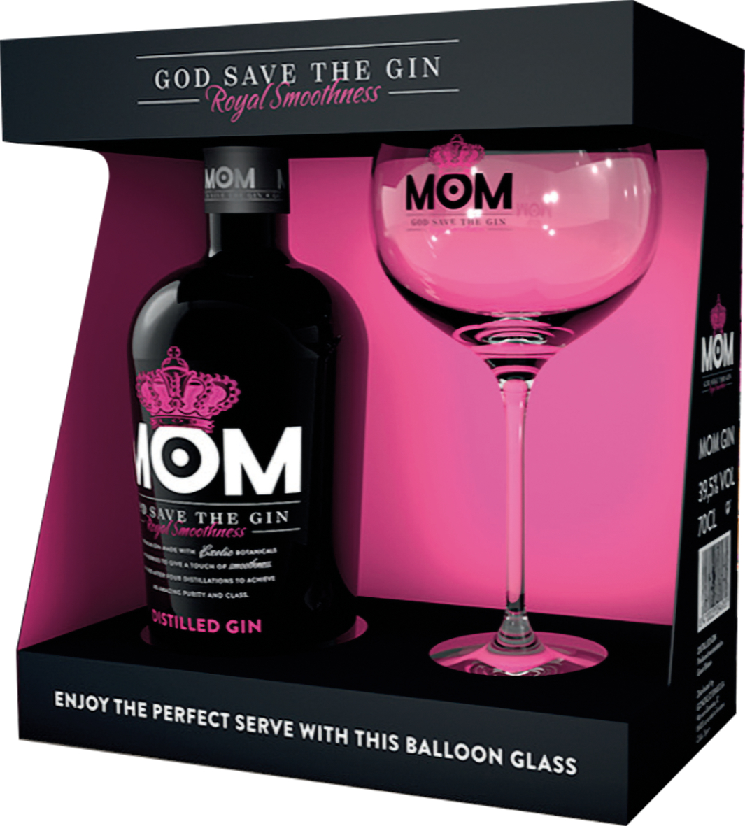 MOM Gin + Glas