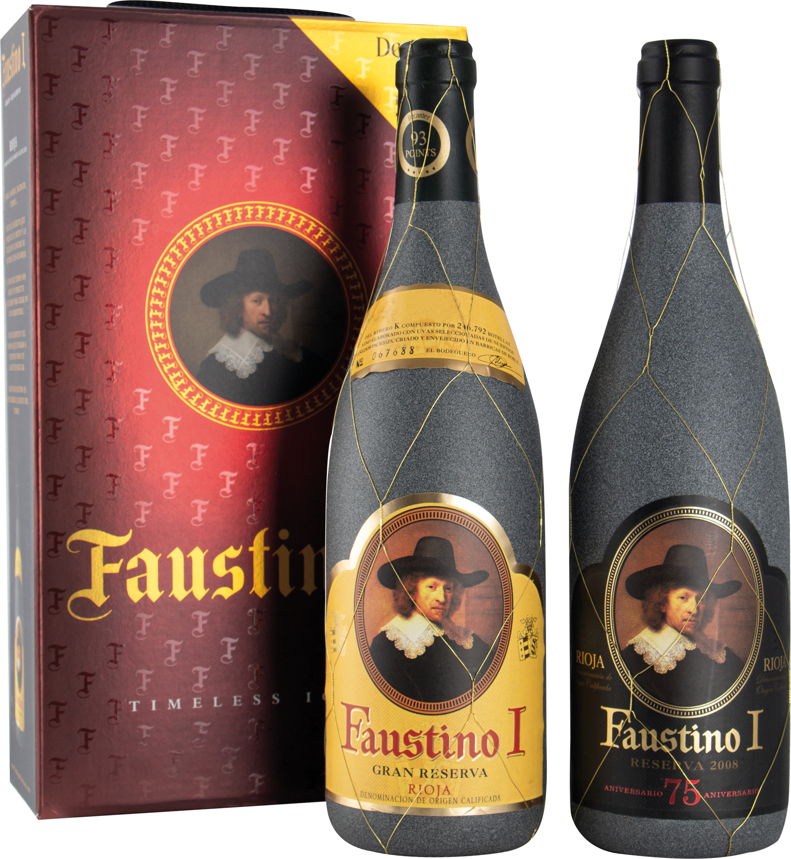 2er-Geschenk-Set: Faustino I Gran Reserva 2005 & Faustino I Gran Reserva 75 Aniversario 2008