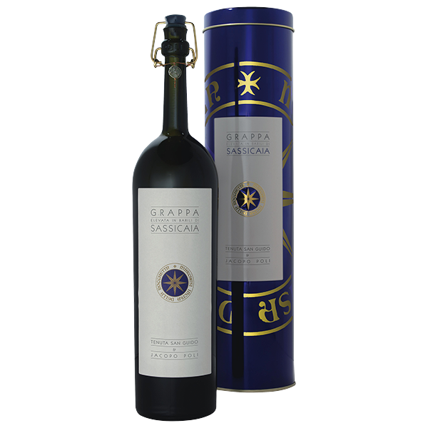 Jacopo Poli Grappa di Sassicaia in GP