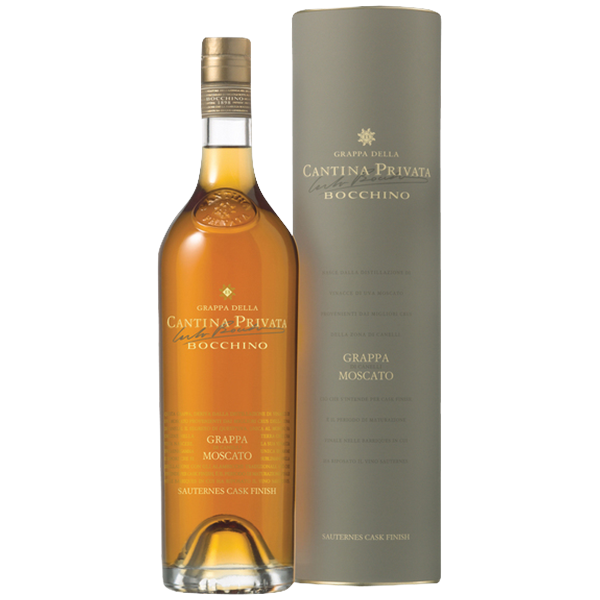 Bocchino Grappa di Moscato - Sauternes Cask Finish Doppelmagnum in GP